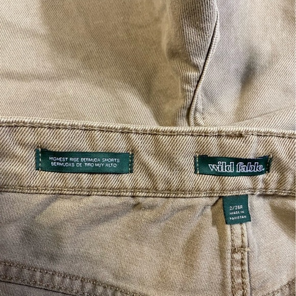 New! Wild Fable Target Highest Rise Bermuda Jean Shorts - Picture 6 of 10